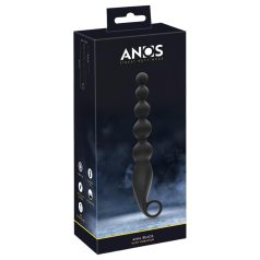 ANOS Perles Anales - vibromasseur anal perlé (noir)