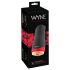 WYNE 01 - Masturbateur vibrant chauffant, aspiration, noir