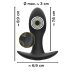 ANOS - Vibreur prostate étanche et rechargeable (noir)