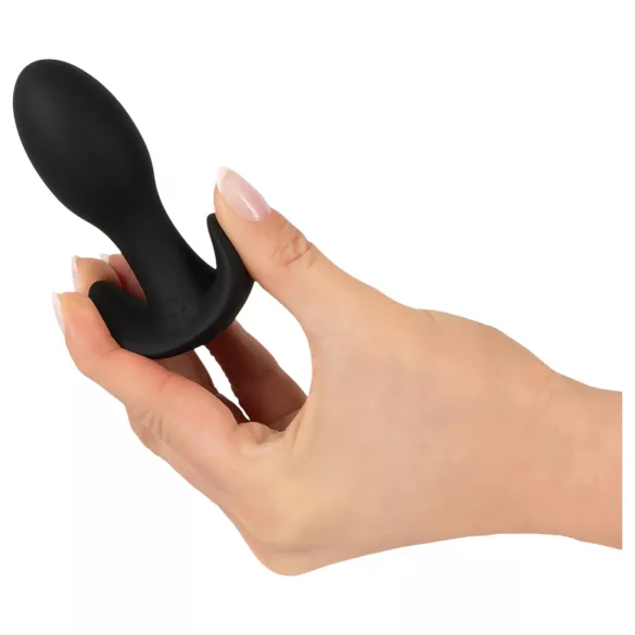 ANOS - vibromasseur prostate rechargeable étanche - silicone noir