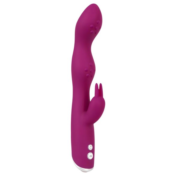 SMILE - Vibrateur flexible pour point A et G avec bras clitoridien (violet)