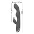 SMILE - Vibrateur flexible pour point A et G avec bras clitoridien (violet)