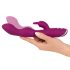 SMILE - Vibrateur flexible pour point A et G avec bras clitoridien (violet)