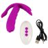 Javida - Vibrateur stimulateur point G et clitoridien (violet)