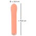 You2Toys Peachy! Mini Vibromasseur Point G Rechargeable (Pêche)