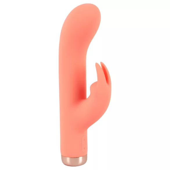 You2Toys - mini vibromasseur rabbit rechargeable - silicone pêche
