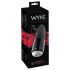 WYNE 02 - Masturbateur vibrant à aspiration rechargeable (noir et blanc)