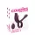 Couples Choice - anneau pénien vibrant rechargeable - violet