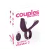 Couples Choice - anneau pénien vibrant rechargeable - violet