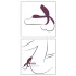 Couples Choice - anneau pénien vibrant rechargeable - violet