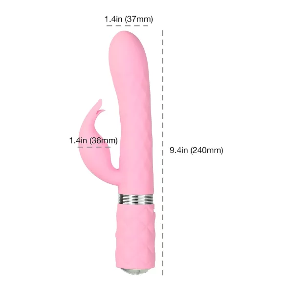 Pillow Talk Lively - vibromasseur clitoridien rechargeable (rose)