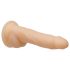 Vibromasseur pivotant Naked Addiction 8" - naturel