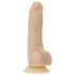 Naked Addiction Rotating 7 - vibromasseur rotatif (18cm) - naturel