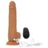 Naked Addiction Thrusting 9 - vibromasseur à poussée - foncé (23cm)