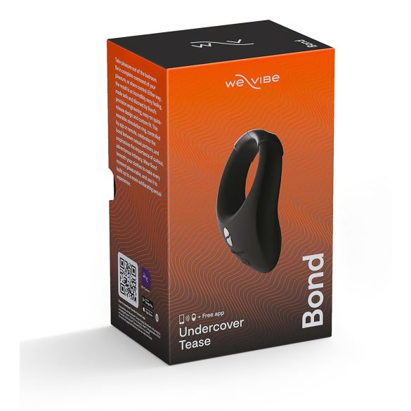 We-Vibe Bond - anneau vibrant intelligent (noir)