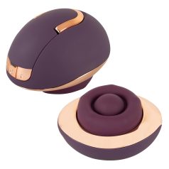 Belou - Vibromasseur vulva rotatif rechargeable (violet)
