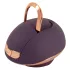 Belou - stimulateur clitoridien vibrant rechargeable rotatif - silicone violet