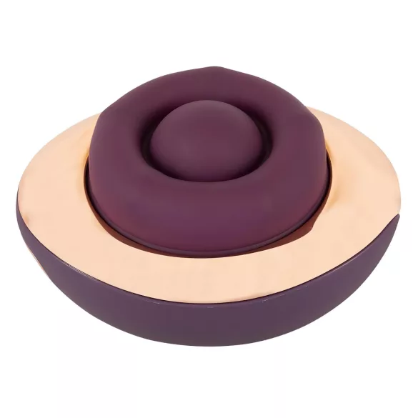Belou - stimulateur clitoridien vibrant rechargeable rotatif - silicone violet