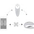 We-Vibe Chorus - vibromasseur couple intelligent et rechargeable (bleu)