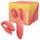 We-Vibe Chorus - vibromasseur pour couple contrôlé par application (orange)