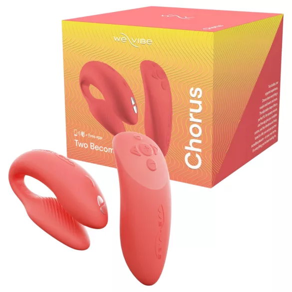 We-Vibe Chorus - vibromasseur pour couple contrôlé par application (orange)