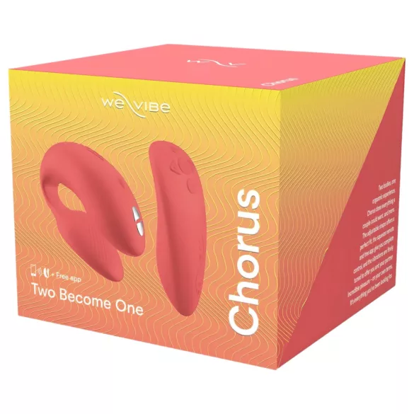 We-Vibe Chorus - vibromasseur pour couple contrôlé par application (orange)