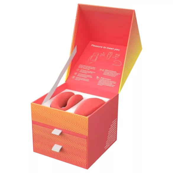 We-Vibe Chorus - vibromasseur pour couple contrôlé par application (orange)