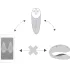 We-Vibe Chorus - vibromasseur pour couple contrôlé par application (orange)