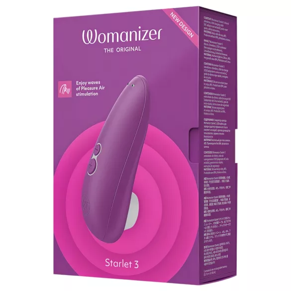 Womanizer Starlet 3 - stimulateur clitoridien à ondes d’air - violet