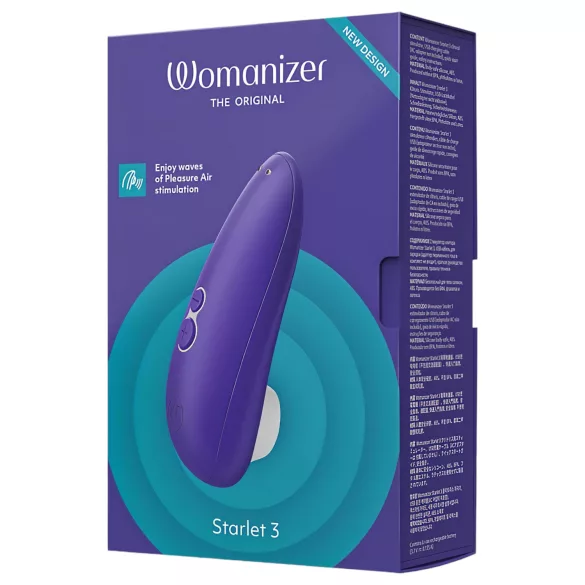 Womanizer Starlet 3 - stimulateur clitoridien à ondes - bleu