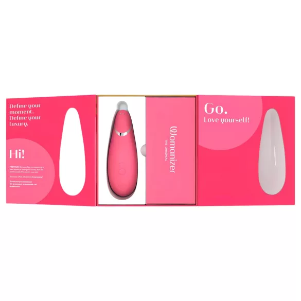 Womanizer Premium 2 - stimulateur clitoridien à ondes d'air - rose