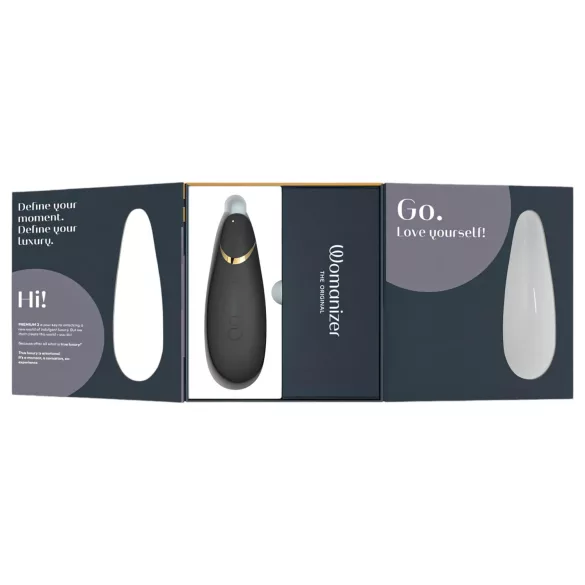 Womanizer - stimulateur clitoridien à ondes d’air - Premium 2 - noir