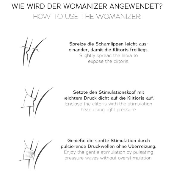 Womanizer - Stimulateur clitoridien à ondes d’air - Premium 2 - rouge