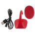 Sourire Slim - Vibromasseur Clitoridien Sans Fil (Rouge)