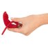 Sourire Slim - Vibromasseur Clitoridien Sans Fil (Rouge)