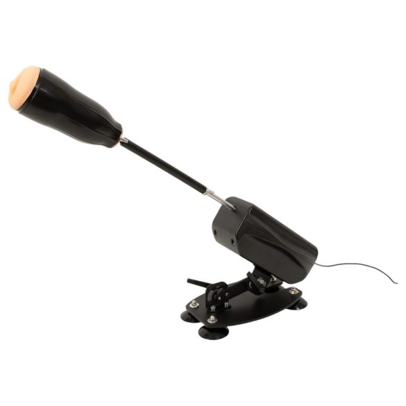 The Banger - machine à sexe avec 2 godemichets et 1 vagin artificiel