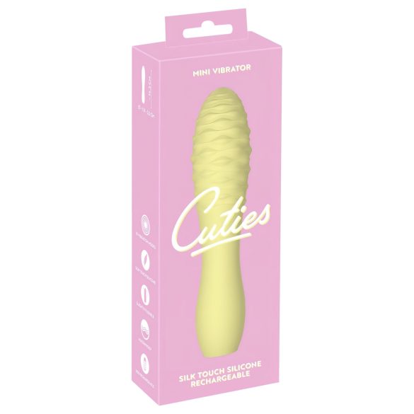 Cuties Mini 3 - Vibro étanche rechargeable jaune