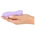 Cuties Mini 3 : vibromasseur spiralé étanche et rechargeable (violet)