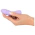 Cuties Mini 3 : vibromasseur spiralé étanche et rechargeable (violet)