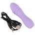 Cuties Mini 3 : vibromasseur spiralé étanche et rechargeable (violet)