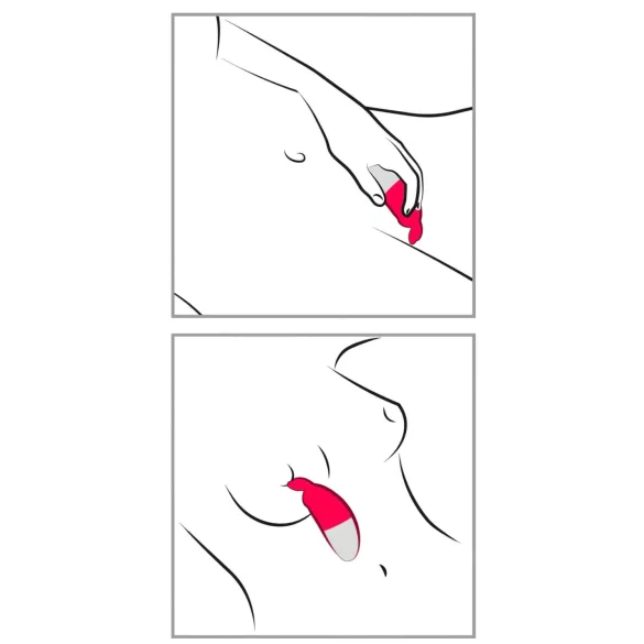 Happyrabbit - Vibromasseur clitoridien rechargeable - rouge