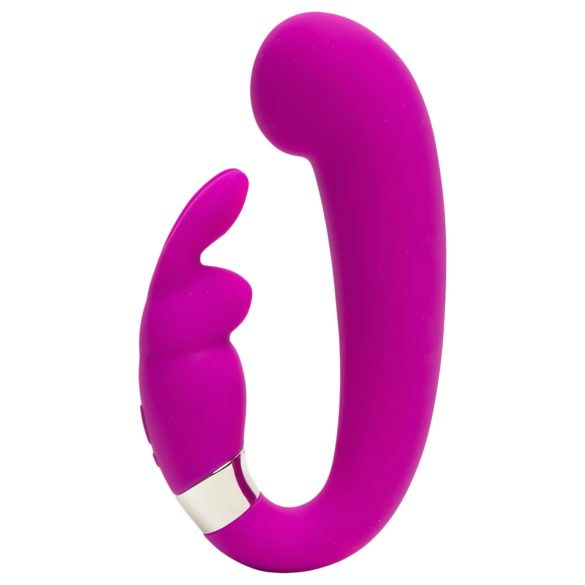 Happyrabbit - Vibromasseur point G mini avec stimulateur clitoridien
