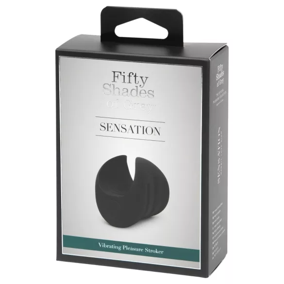 Fifty Shades of Grey - stimulateur gland vibrant - silicone noir