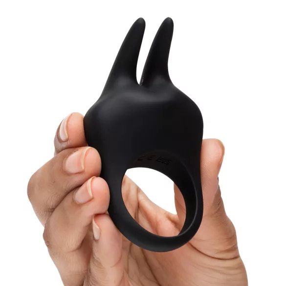 Cinquante nuances de Grey Sensation - anneau pénien vibrant pour stimulation du clitoris (noir)