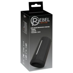   Rebel Blow Job - masturbateur rechargeable 3 fonctions (noir)