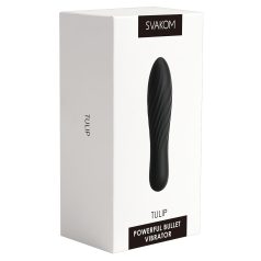 Svakom Tulip - mini vibromasseur rechargeable (noir)