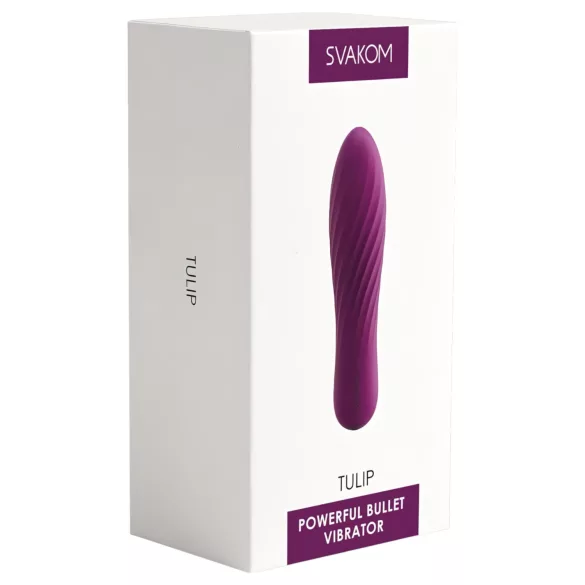 Svakom Tulip - mini vibromasseur rechargeable (violet)