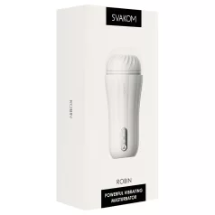 Svakom Robin - masturbateur rechargeable (blanc)