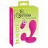 SMILE RC - Vibromasseur rechargeable point G avec télécommande (rose)