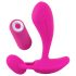 SMILE RC - Vibromasseur rechargeable point G avec télécommande (rose)